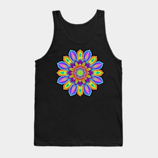 RADIATING MANDALA Tank Top